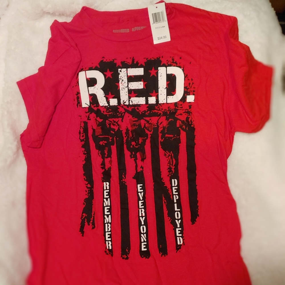 Remember everone deployed tshirt size L